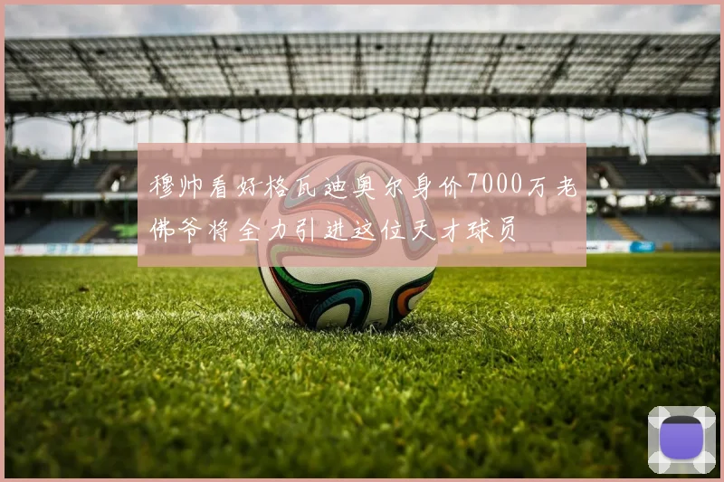 穆帅看好格瓦迪奥尔身价7000万老佛爷将全力引进这位天才球员