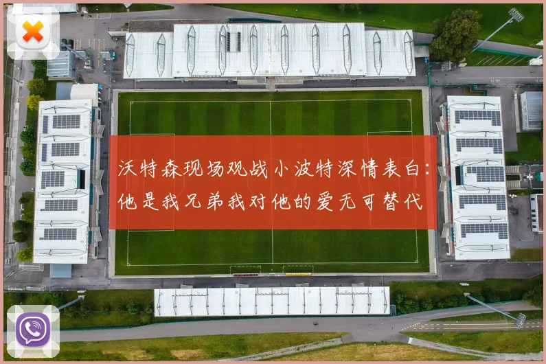 沃特森现场观战小波特深情表白：他是我兄弟我对他的爱无可替代